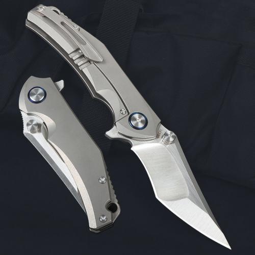 Longyi M390 quick opening titanium knife is available in April