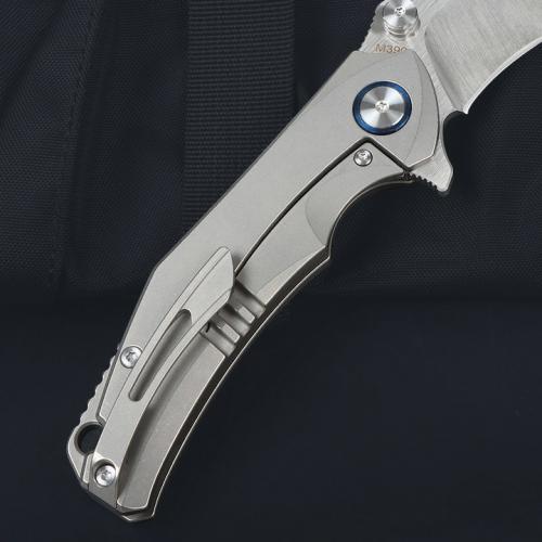 Longyi M390 quick opening titanium knife is available in April