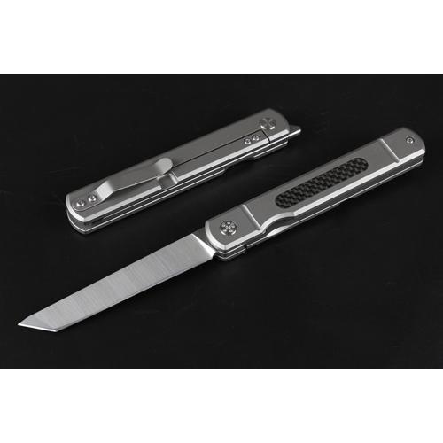 New version of Commander Quick Open Folding Knife (Carbon Fiber T-Head)