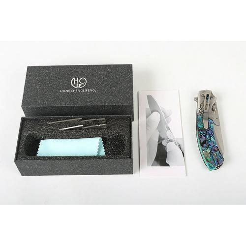 Foldable blade folding knife (Baobei)