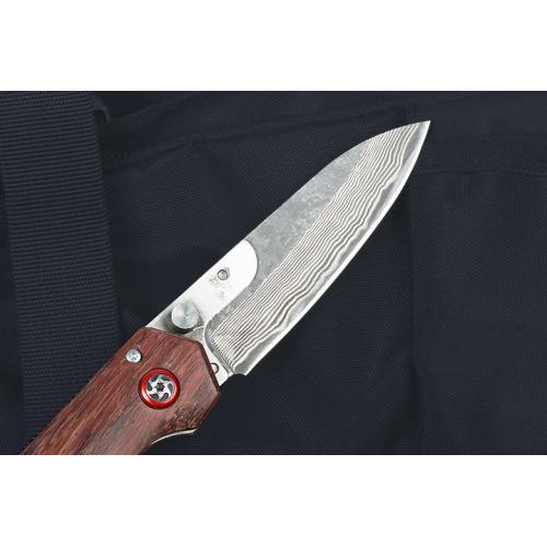 Foldable blade folding knife (sour wood)