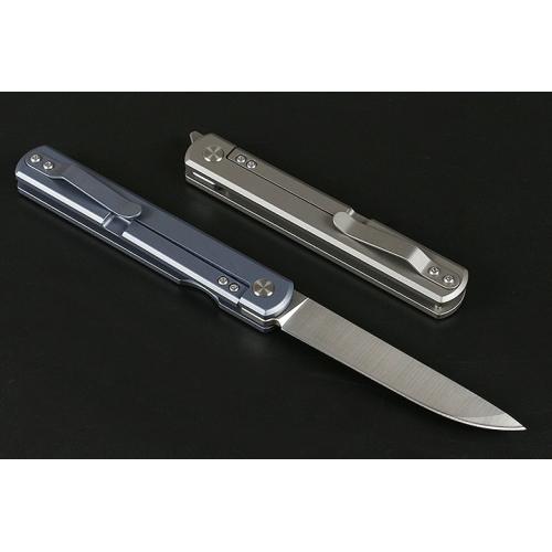 HY013 Titanium Handle Quick Opening Folding Knife (Four Models)