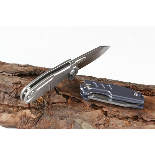 JJ004 quick opening bearing folding knife (two types of D2 steel)