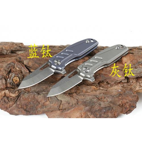 JJ004 quick opening bearing folding knife (two types of D2 steel)