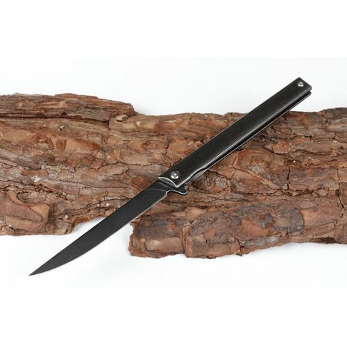 M390 Divine Pen Titanium Handle Folding Knife