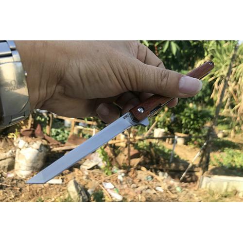 Shenbi Quick Opening Folding Knife (Sour Branch Handle)