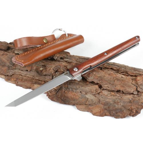 Shenbi Quick Opening Folding Knife (Sour Branch Handle)