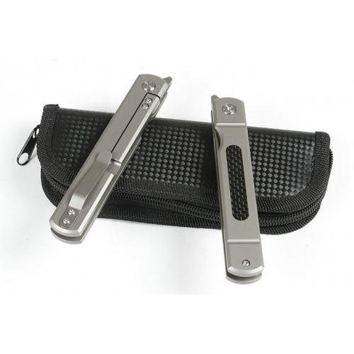 New version of Commander Quick Open Folding Knife (Carbon Fiber D-Head)