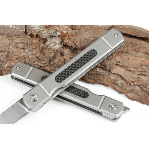 New version of Commander Quick Open Folding Knife (Carbon Fiber D-Head)