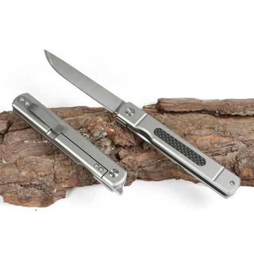 New version of Commander Quick Open Folding Knife (Carbon Fiber D-Head)
