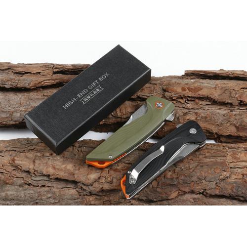 JJ035 quick opening bearing folding knife (two-color)