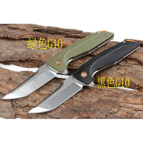 JJ035 quick opening bearing folding knife (two-color)