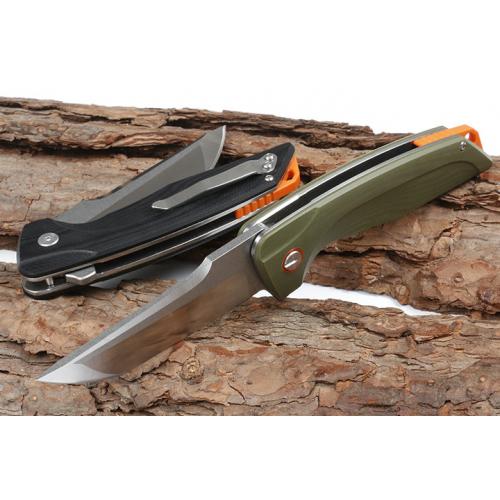 JJ035 quick opening bearing folding knife (two-color)