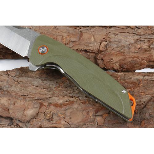 JJ035 quick opening bearing folding knife (two-color)