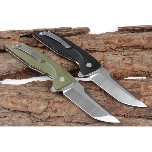 JJ035 quick opening bearing folding knife (two-color)