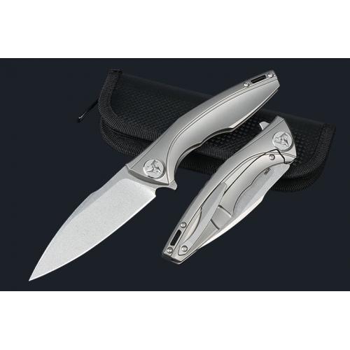 Brave Titanium Handle (Bearing M390)