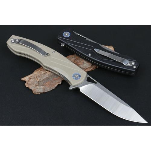 JJ051 quick opening bearing folding knife (two-color)