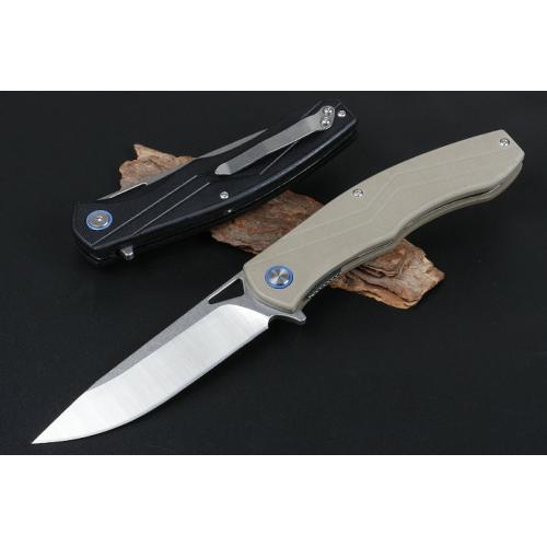 JJ051 quick opening bearing folding knife (two-color)