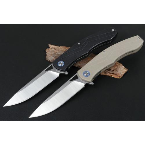JJ051 quick opening bearing folding knife (two-color)