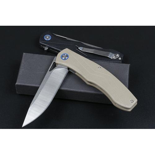JJ051 quick opening bearing folding knife (two-color)
