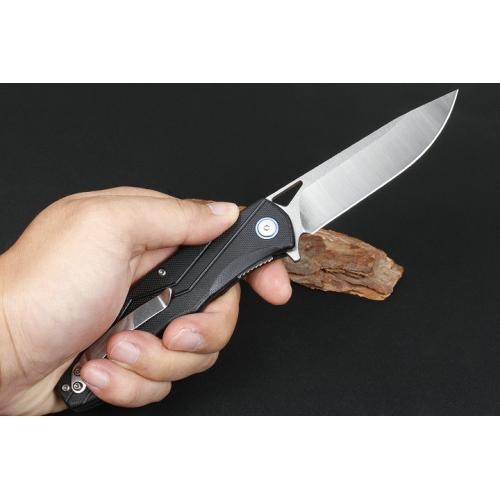 JJ051 quick opening bearing folding knife (two-color)