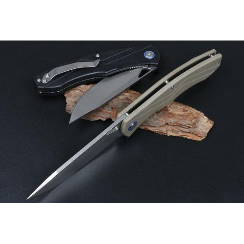 JJ051 quick opening bearing folding knife (two-color)