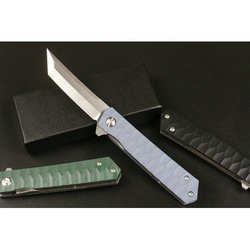 Must brake (three color G10 handle square head) blue out of stock