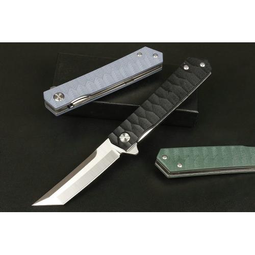 Must brake (three color G10 handle square head) blue out of stock