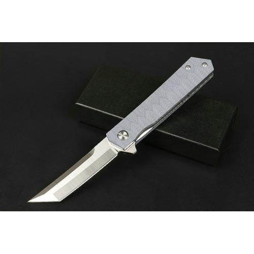 Must brake (three color G10 handle square head) blue out of stock