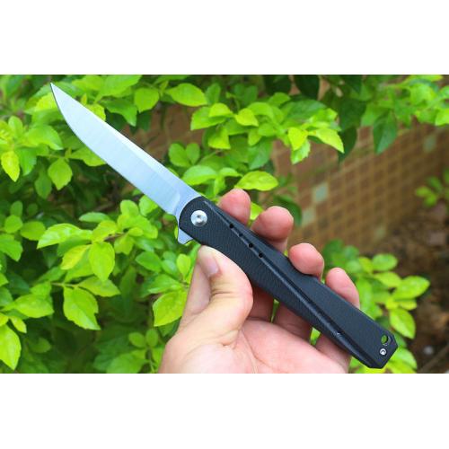 JJ101 quick opening bearing folding knife (two-color)