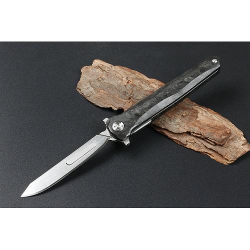 J151 Art Knife (Black G10)