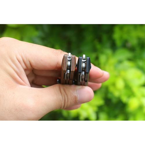 J152 art knife (titanium clip in two colors)