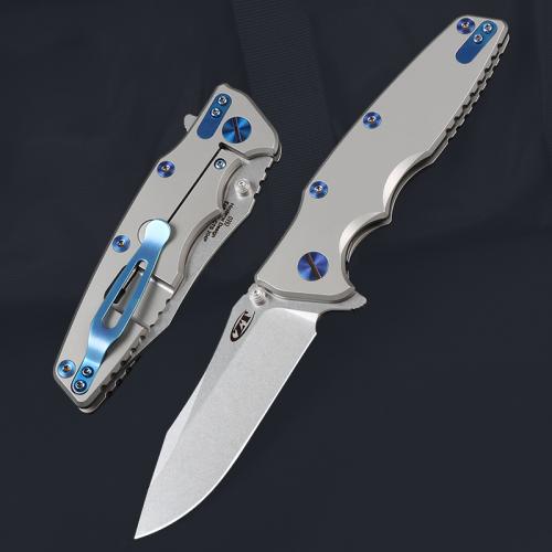 ZT0429 Titanium Handle Folding Knife (Blade Cover)
