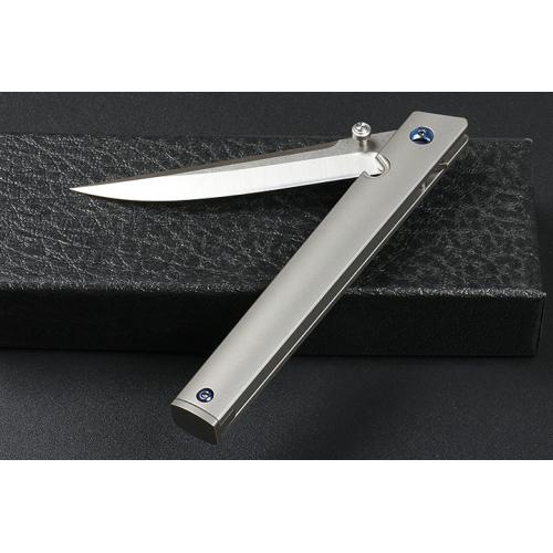 JJ097 Titanium Handle Penknife (D2)