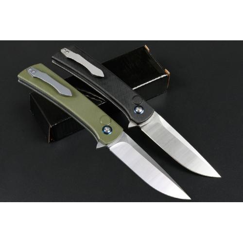 Hanlang Quick Opening Folding Knife (G10 handle with two colors)