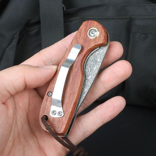 Little Divine Knife (Mezzanine Damascus)