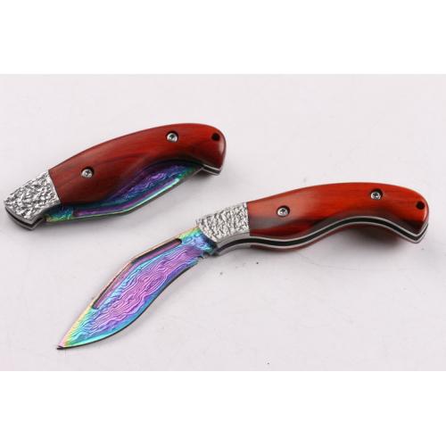 Damascus Steel Dog Leg Pocket ...