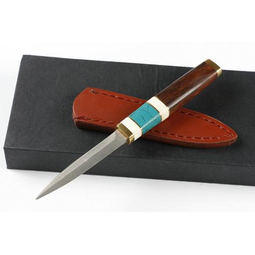 Damascus Natural Tea Knife