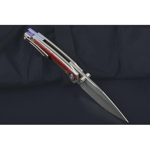 Blue Elf (PMC27 Powder Damascus Steel)