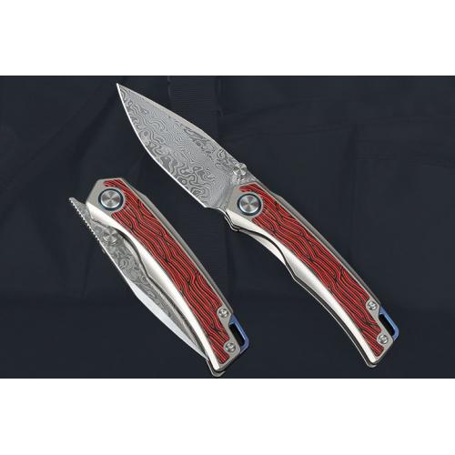 Blue Elf (PMC27 Powder Damascus Steel)