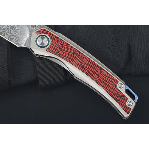 Blue Elf (PMC27 Powder Damascus Steel)