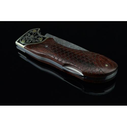 Xiaoyuer Damascus tactical folding knife