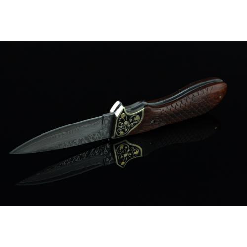 Xiaoyuer Damascus tactical folding knife
