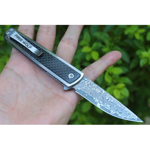 Vietnam War Warriors Damascus, open your knives