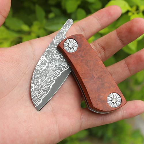 Red Shadow Armored Damascus Knife (Limited Edition)