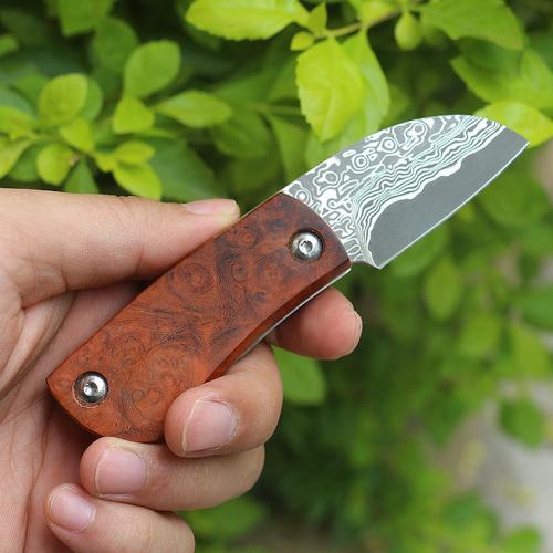 Red Shadow Armored Damascus Knife (Limited Edition)
