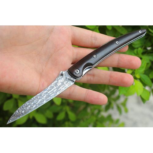 Long billed crane (Damascus steel)