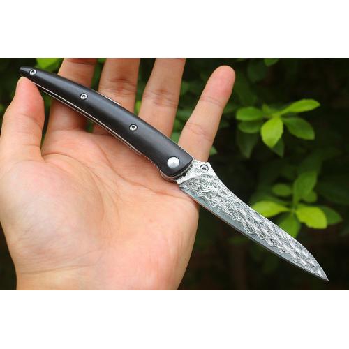 Long billed crane (Damascus steel)