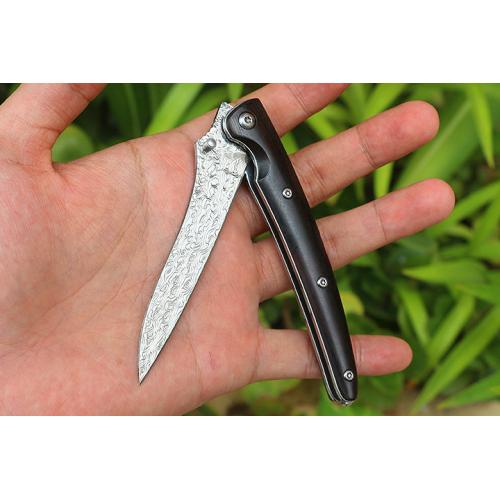 Long billed crane (Damascus steel)