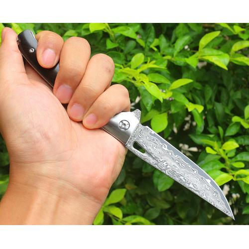 Cheetah (white steel head) with leather case